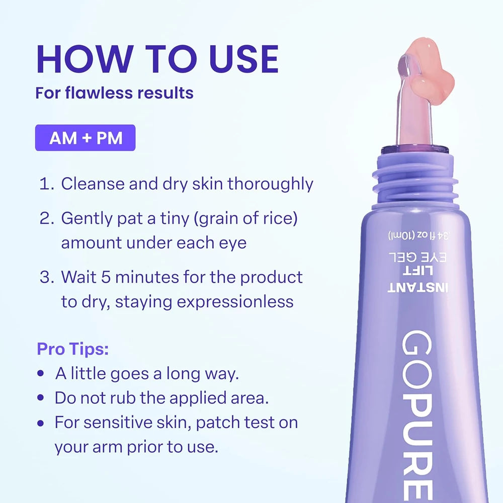 goPure Instant Lift Eye Gel